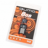 Memory stick micro m2 8gb + адаптер (qumo) (PSP)